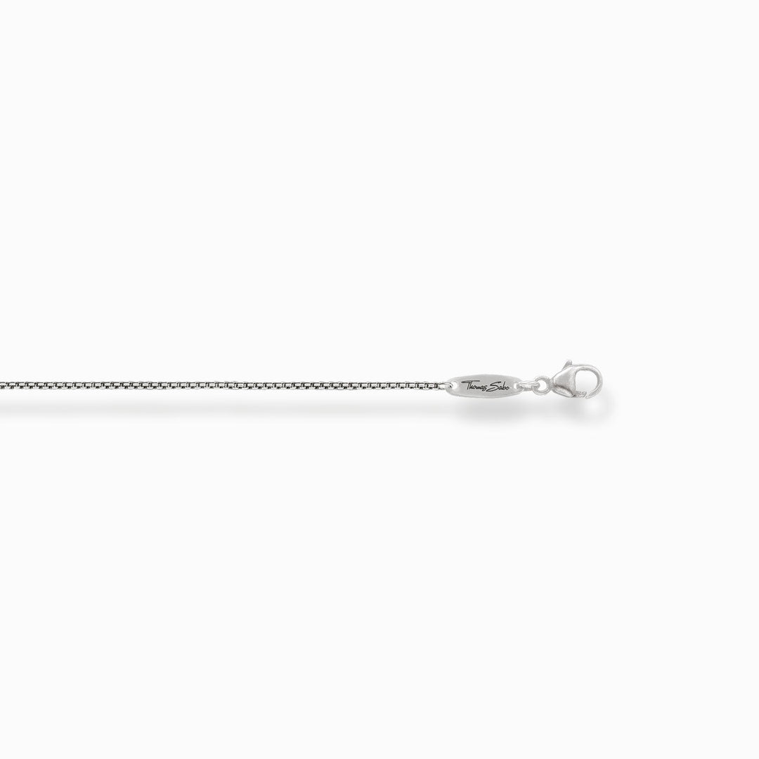 Thomas Sabo Silver Venezia Blackened 1mm Chain Necklace - MococoThomas SaboKE1106 - 637 - 12 - L42V4051245129793Necklaces