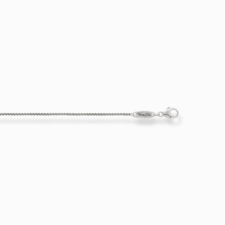 Thomas Sabo Silver Venezia Blackened 1mm Chain Necklace - MococoThomas SaboKE1106 - 637 - 12 - L42V4051245129793Necklaces