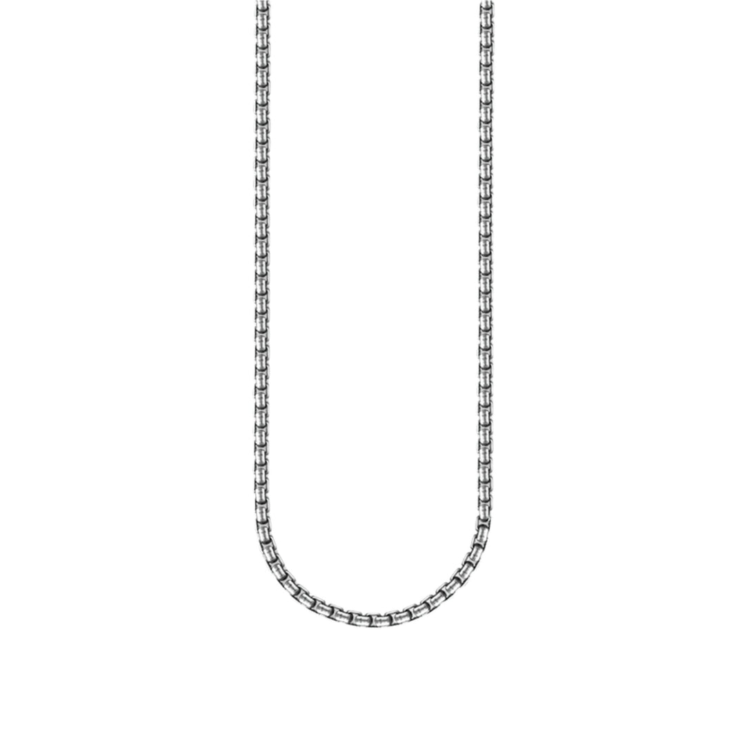 Thomas Sabo Silver Venezia Blackened 2mm Chain Necklace - MococoThomas SaboKE1108 - 001 - 12 - L454051245040913Necklaces