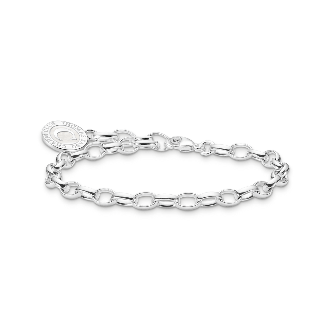 Thomas Sabo Silver White Coin Charm Bracelet - MococoThomas SaboX0287 - 007 - 21 - L154051245558258Bracelets