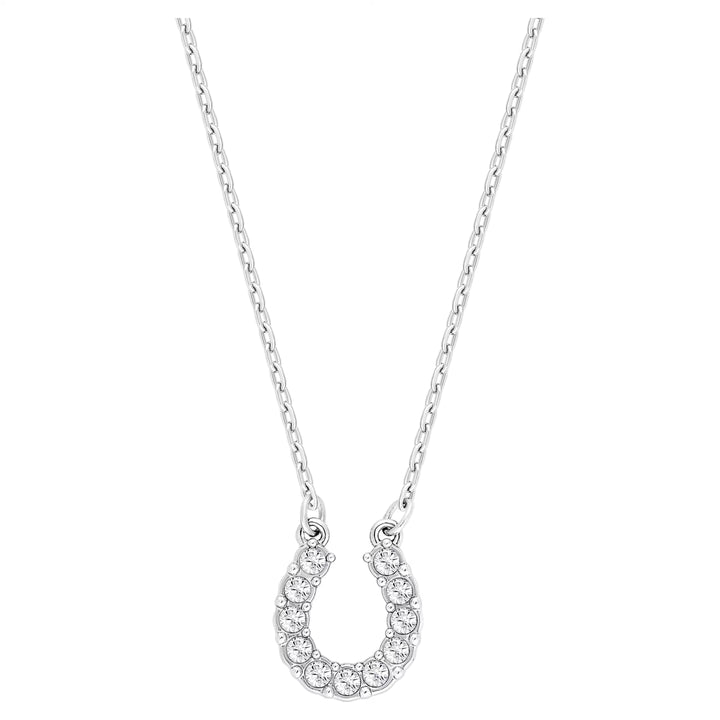 Swarovski Silver Towards Horseshoe Pendant Necklace