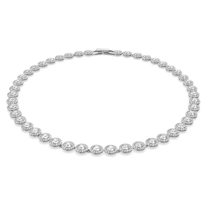 Swarovski Silver Una Angelic Tennis Necklace