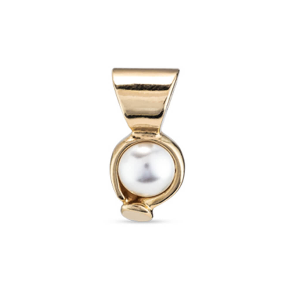 UNOde50 18K Gold - Plated Agate Stone Charm - MococoUNOde50CHA0136BPLORO0UCharms