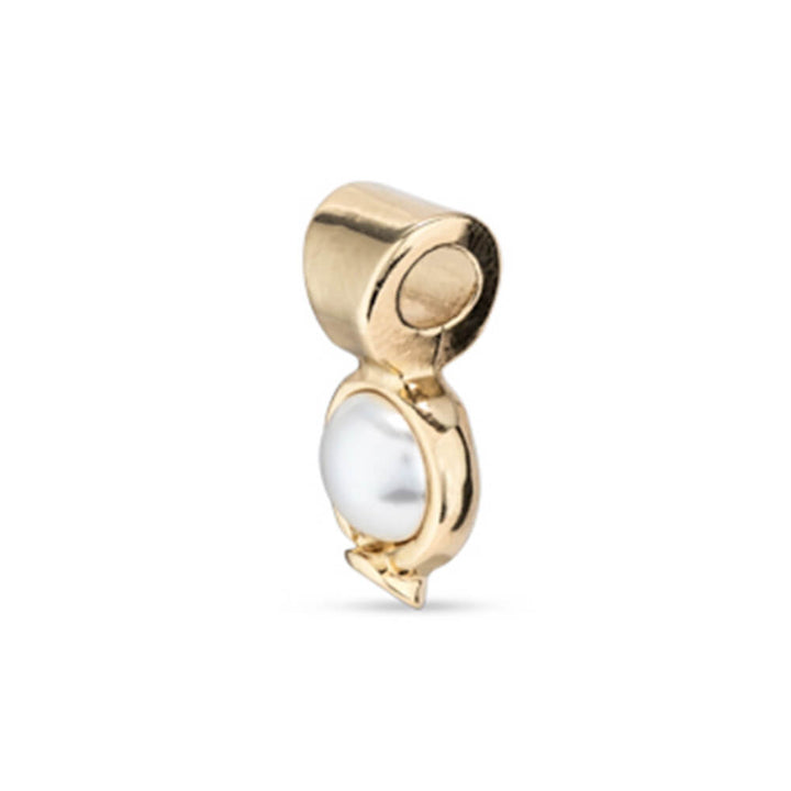 UNOde50 18K Gold - Plated Agate Stone Charm - MococoUNOde50CHA0136ROJORO0UCharms