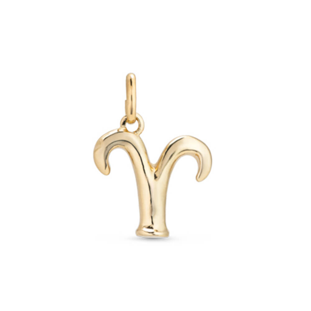 UNOde50 18K Gold - Plated Aries Shaped Charm - MococoUNOde50CHA0196OROARI0UCharms