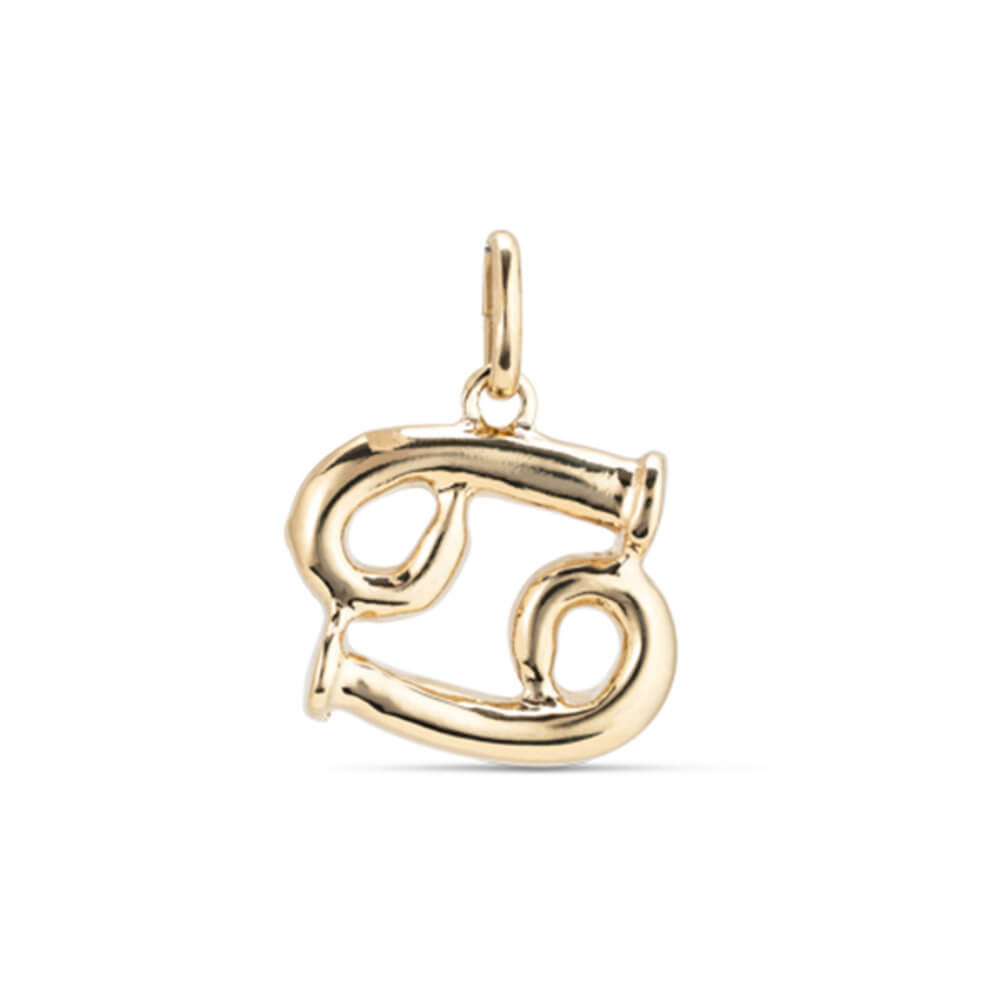 UNOde50 18K Gold - Plated Cancer Shaped Charm - MococoUNOde50CHA0199OROCAN0UCharms