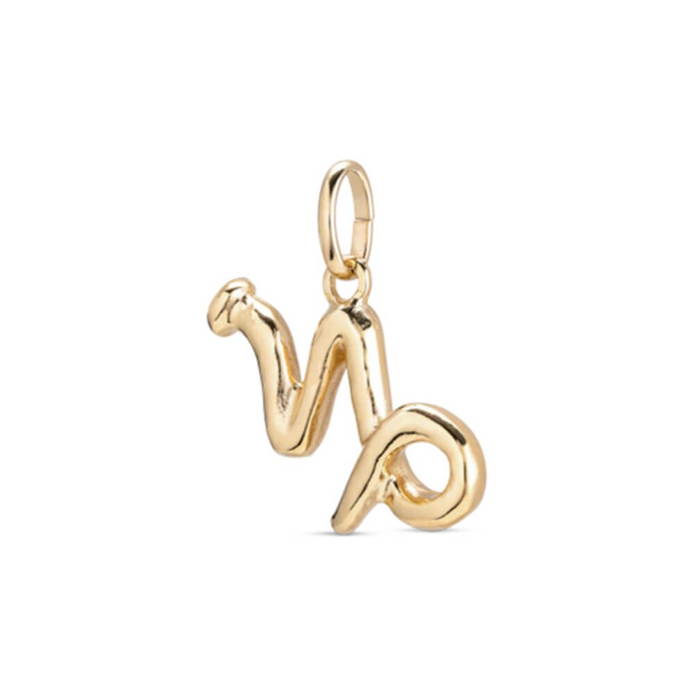 UNOde50 18K Gold - Plated Capricorn Shaped Charm - MococoUNOde50CHA0205OROCAP0UCharms