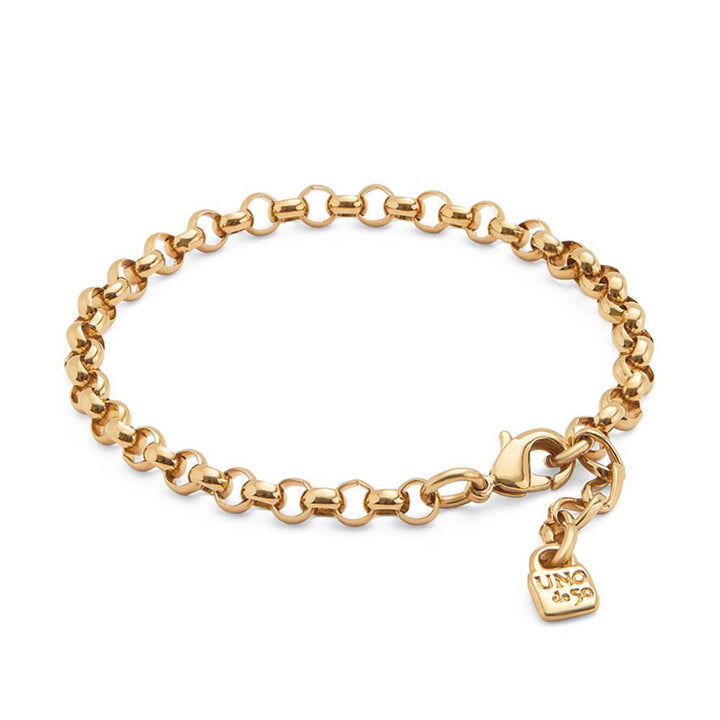UNOde50 18K Gold - Plated Chain Bracelet - MococoUNOde50PUL2539ORO0000MBracelets
