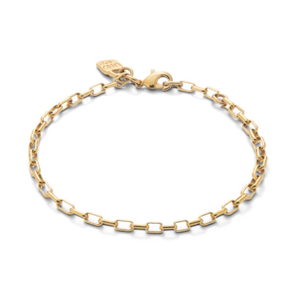 UNOde50 18K Gold - Plated Charm Link Bracelet - MococoUNOde50PUL2500ORO0000MBracelets