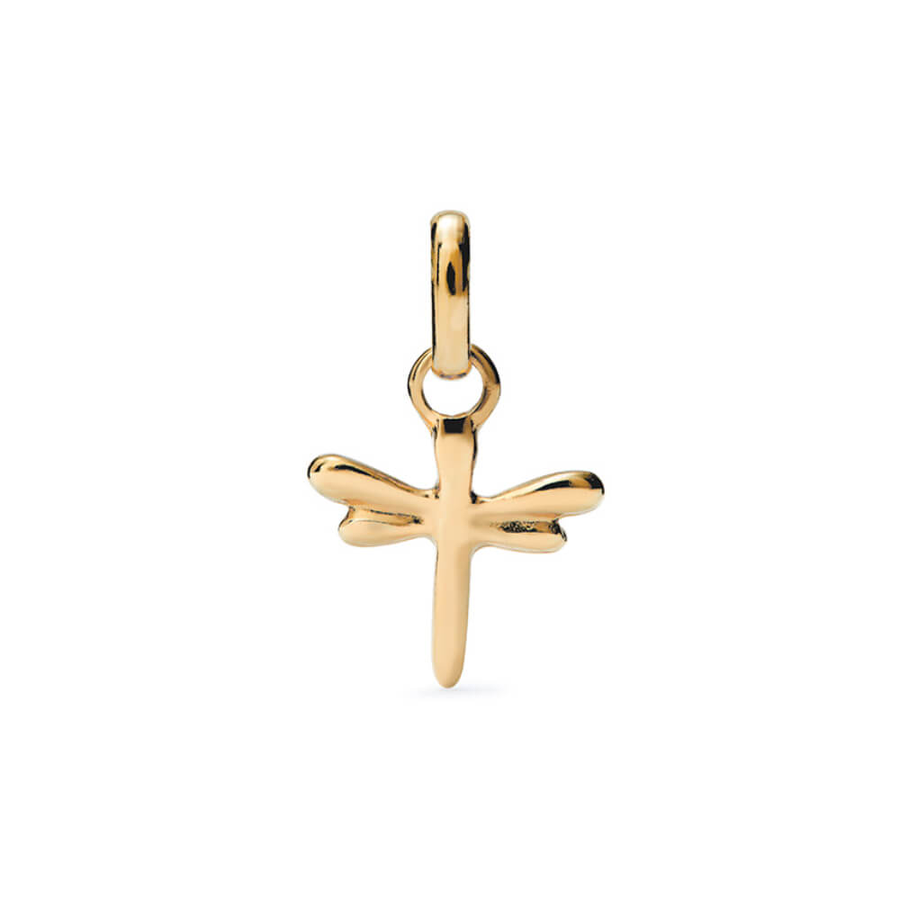 UNOde50 18K Gold - Plated Dragonfly - Shaped Charm - MococoUNOde50CHA0247ORO0000UCharms