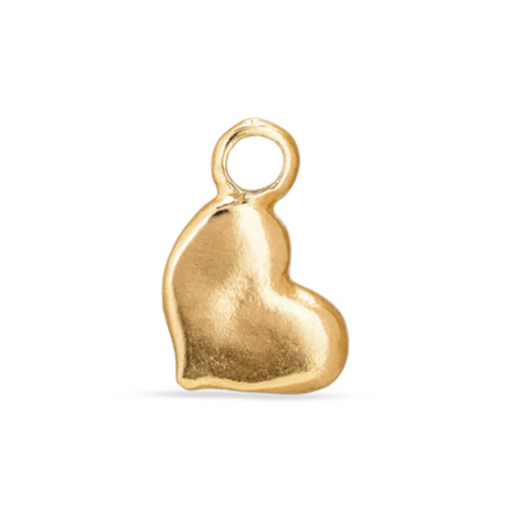 UNOde50 18K Gold - Plated Heart Piercing Charm - CHP0035 - MococoUNOde50CHP0035ORO0000UCharms