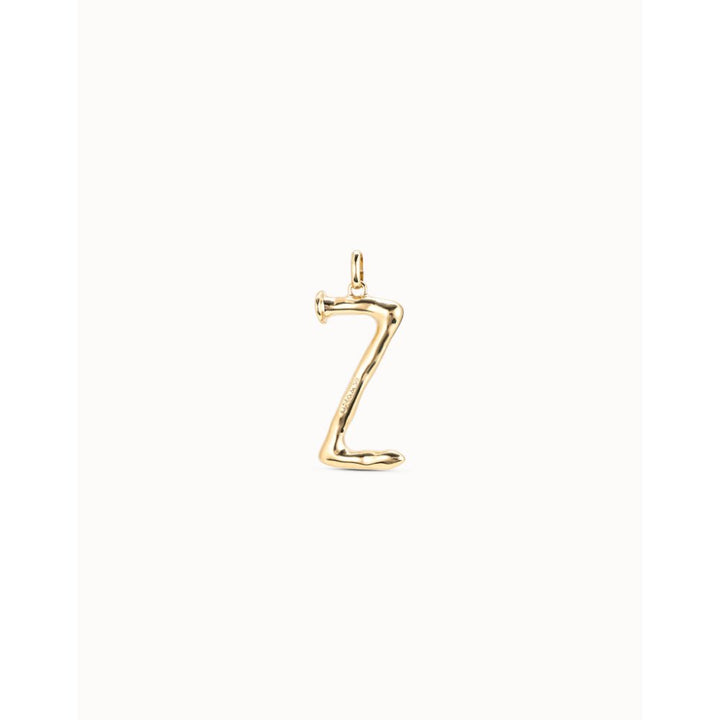 Unode50 18K Gold Plated Large Z Initial Charm - MococoUNOde50CHA0026-18KCharms and Links