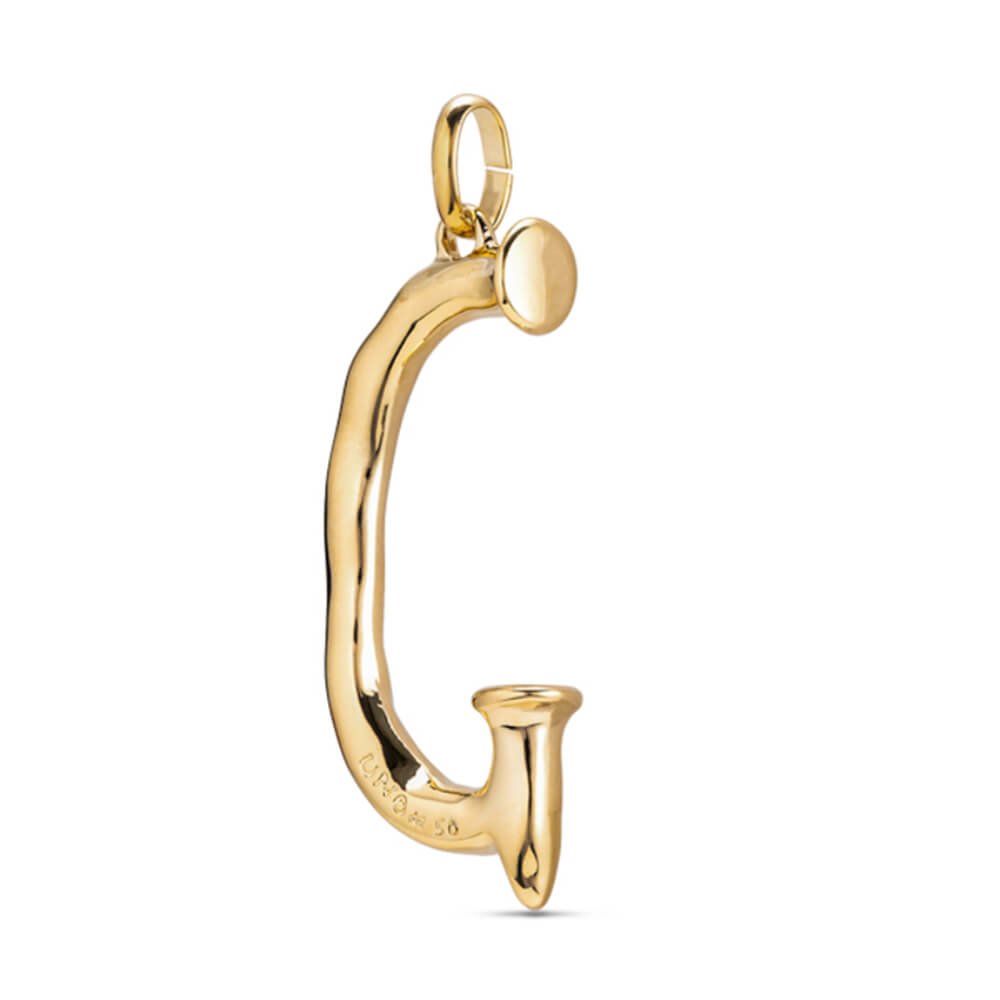 UNOde50 18K Gold - Plated Letter G Pendant - MococoUNOde50CHA0007ORO0000UCharms