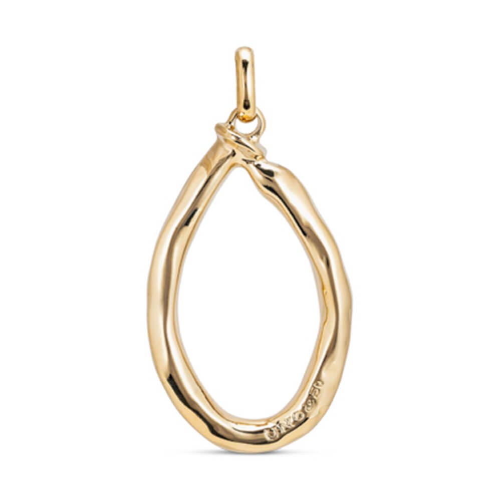 UNOde50 18K Gold - Plated Letter O Pendant - MococoUNOde50CHA0015ORO0000UCharms