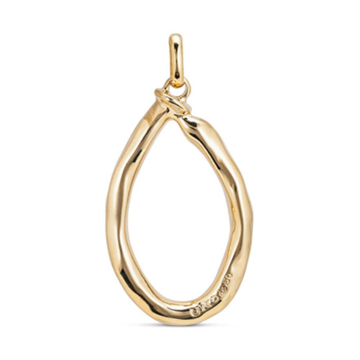 UNOde50 18K Gold - Plated Letter O Pendant - MococoUNOde50CHA0015ORO0000UCharms