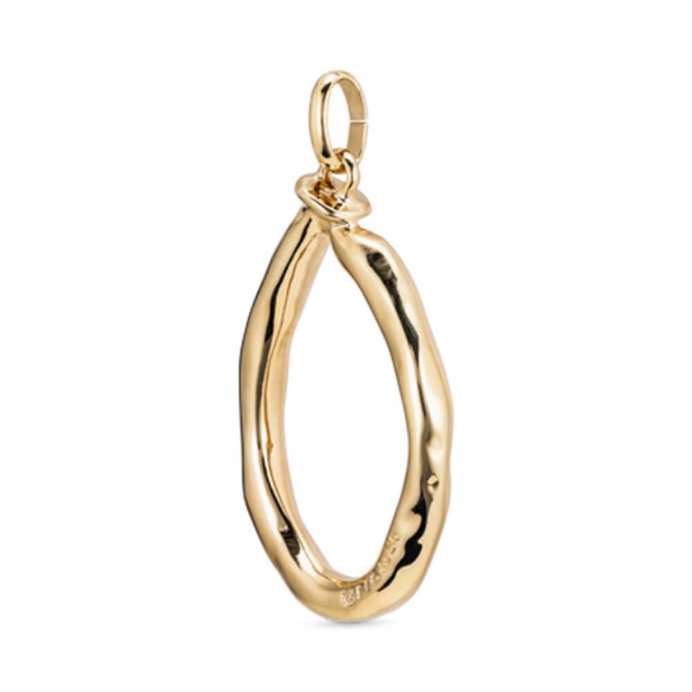 UNOde50 18K Gold - Plated Letter O Pendant - MococoUNOde50CHA0015ORO0000UCharms