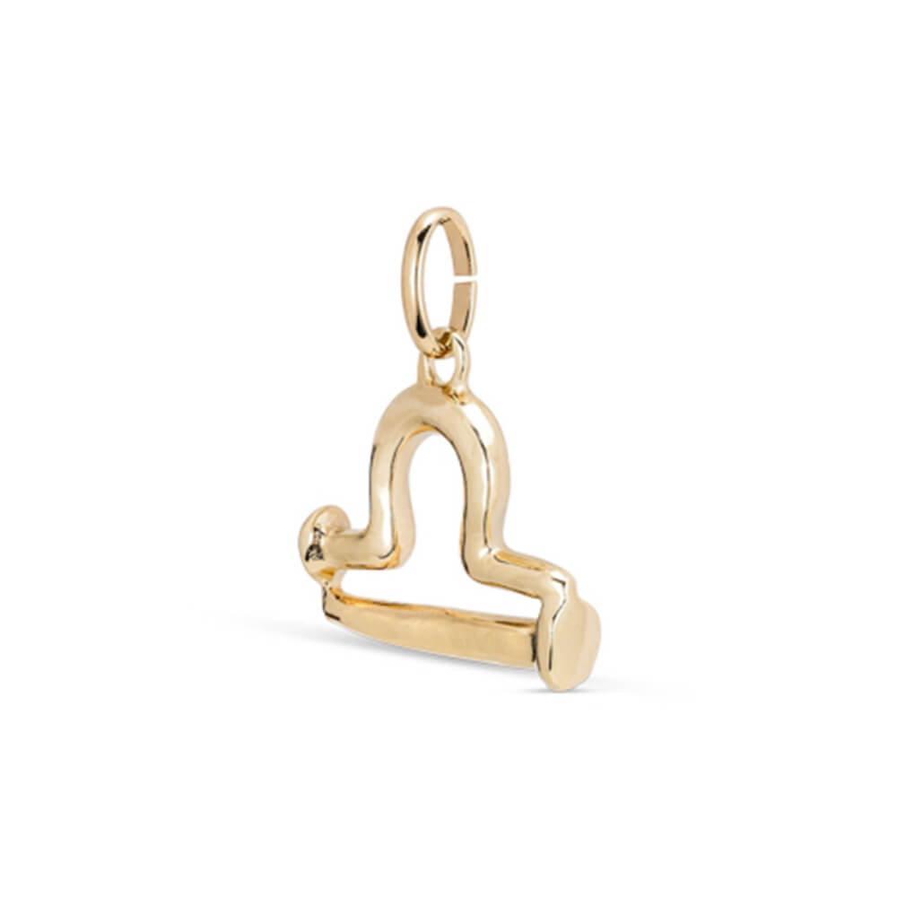 UNOde50 18K Gold - Plated Libra Shaped Charm - MococoUNOde50CHA0202OROLIB0UCharms