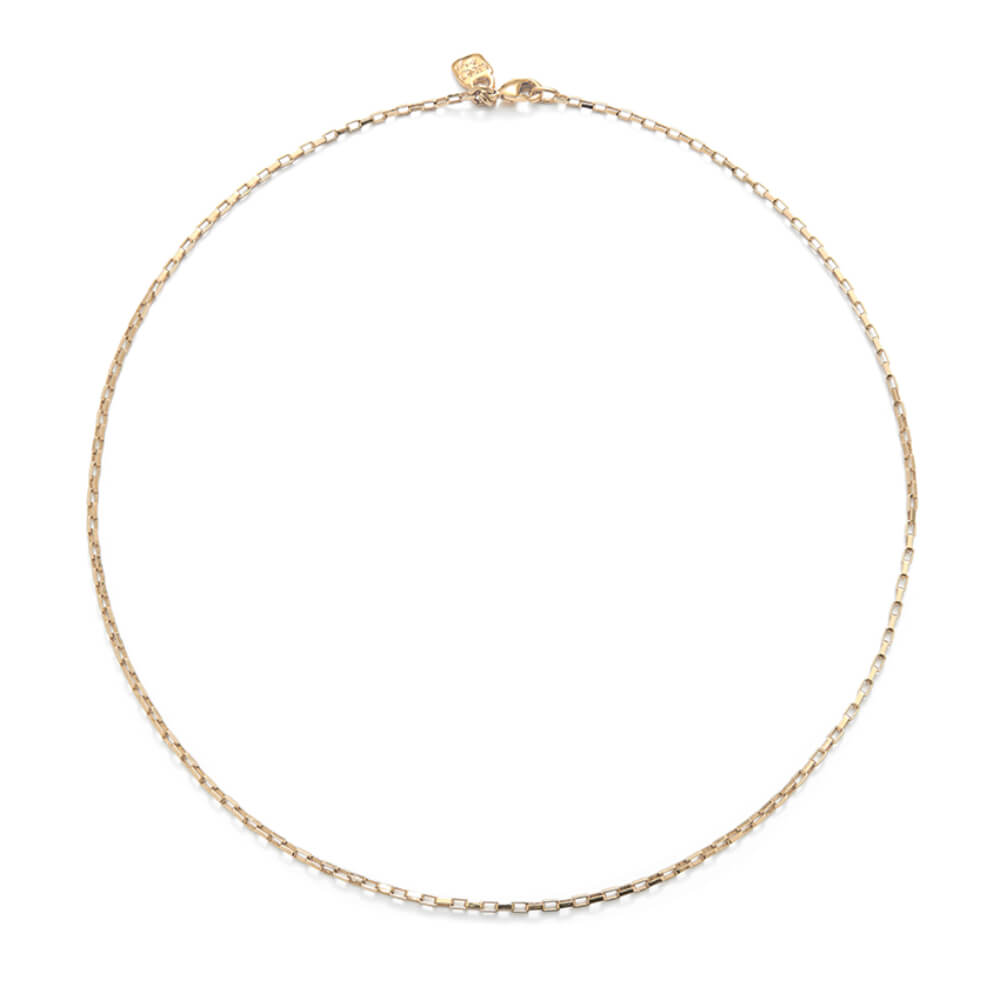 UNOde50 18K Gold - Plated Link Short Chain - MococoUNOde50COL1974ORO0000MNecklaces