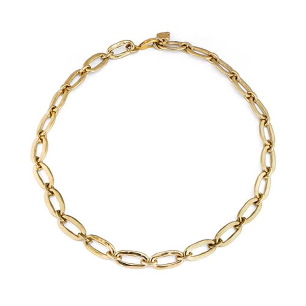 UNOde50 18K Gold - Plated Links Necklace - MococoUNOde50COL0729ORO0000UNecklaces