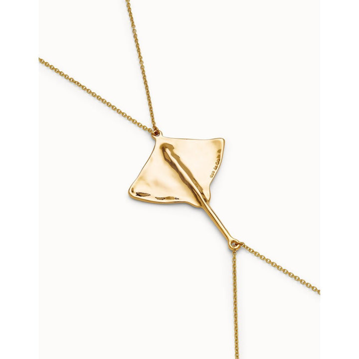 Unode50 18K Gold Plated Manta Ray Body Chain - MococoUNOde50COL1932-U-18KNecklaces