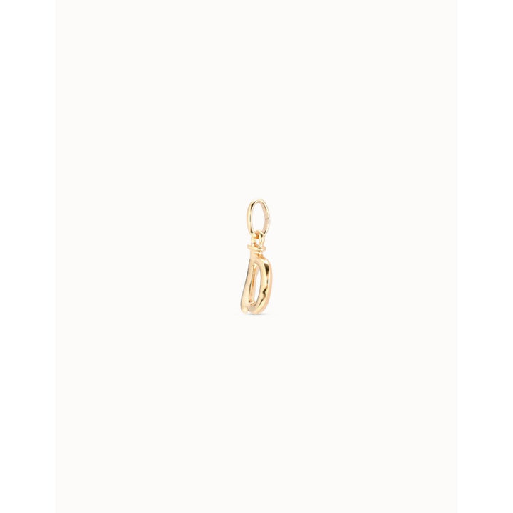 Unode50 18K Gold Plated Medium D Initial Charm - MococoUNOde50CHA0030-18KCharms and Links