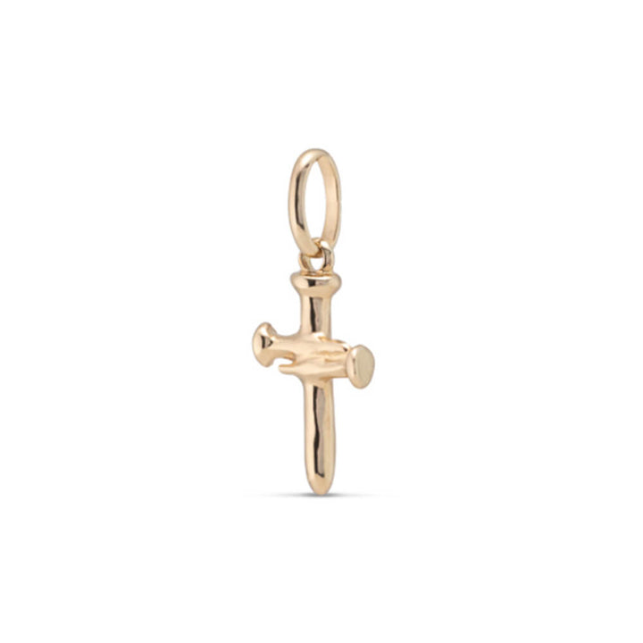 UNOde50 18K Gold - Plated Medium Sized Cross Charm - MococoUNOde50CHA0145ORO0000UCharms