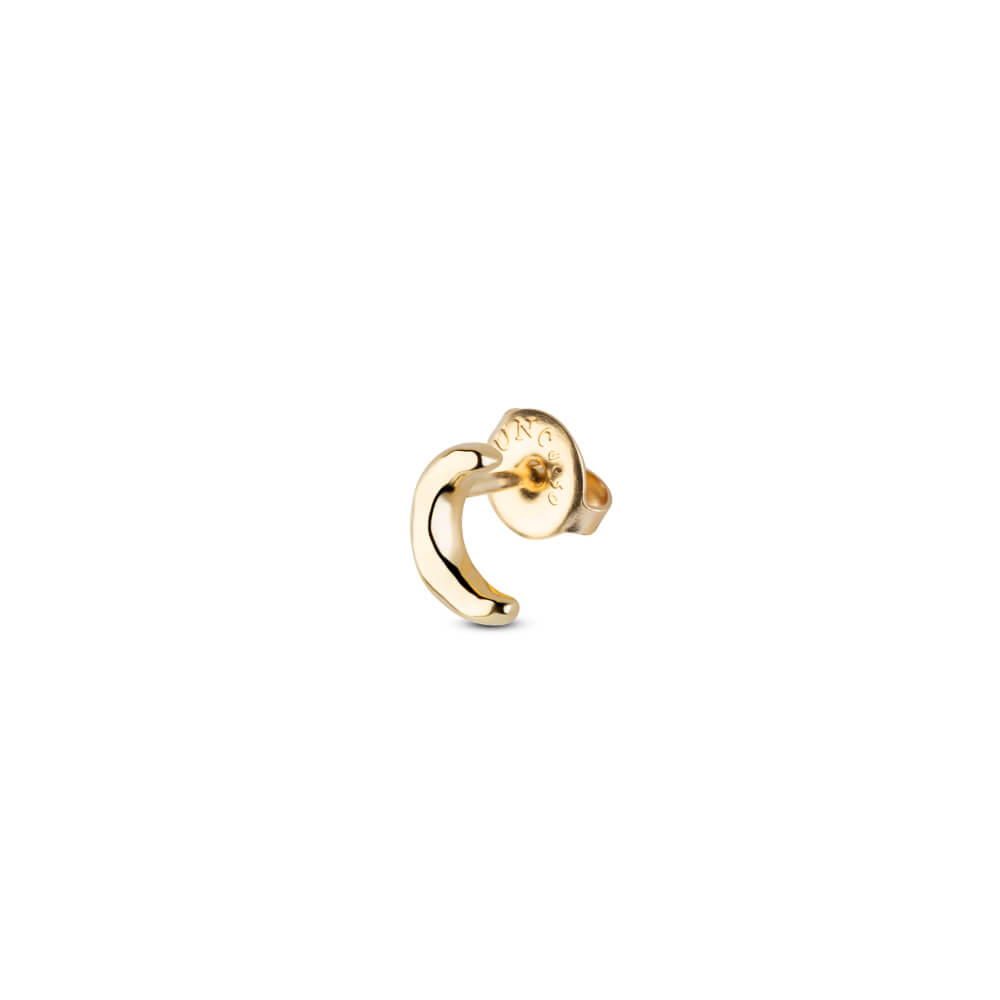 UNOde50 18K Gold - Plated Moon Piercing - MococoUNOde50PIE0005ORO0000UEarrings