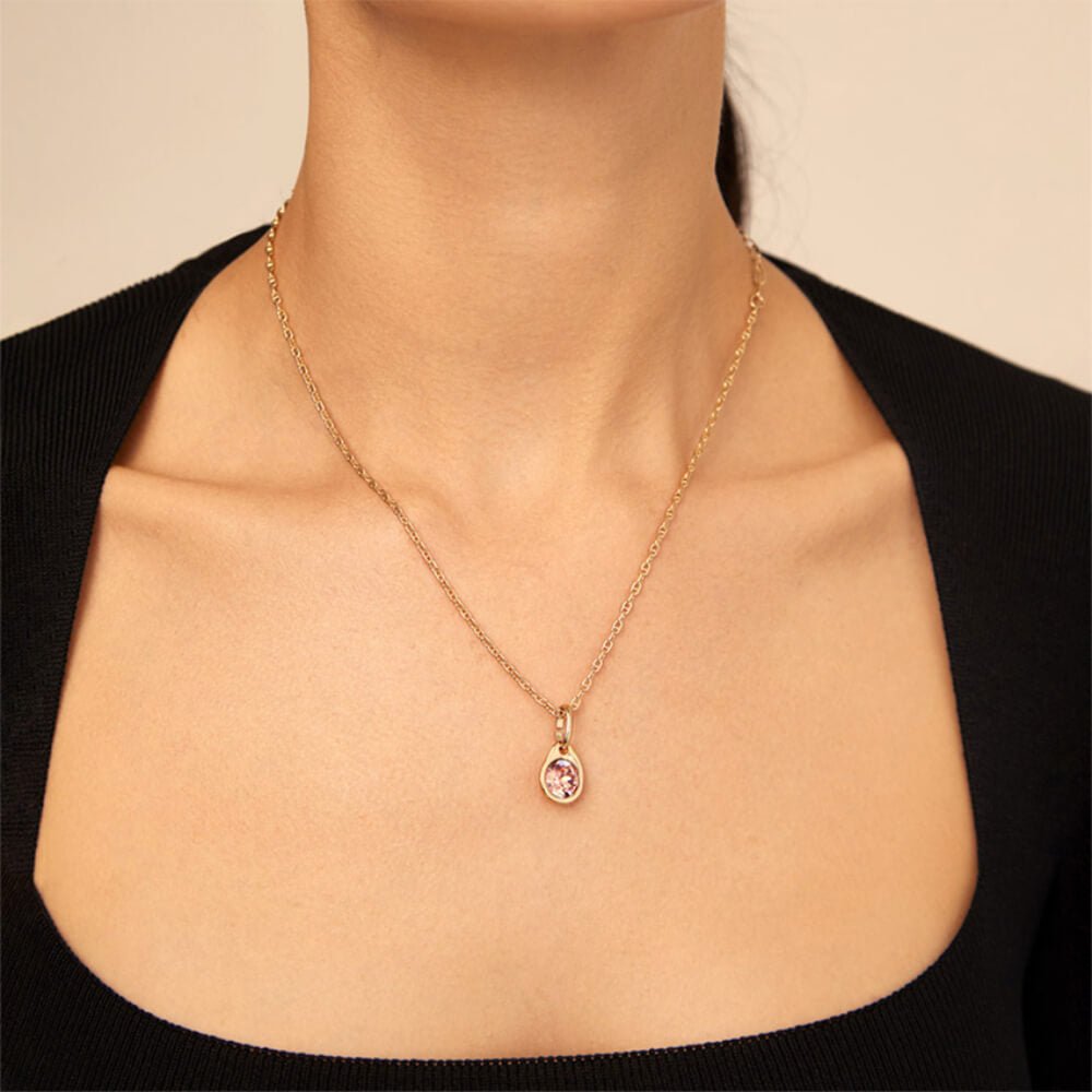 UNOde50 18K Gold - Plated Rojo Charm - MococoUNOde50CHA0079RSAORO0UCharms