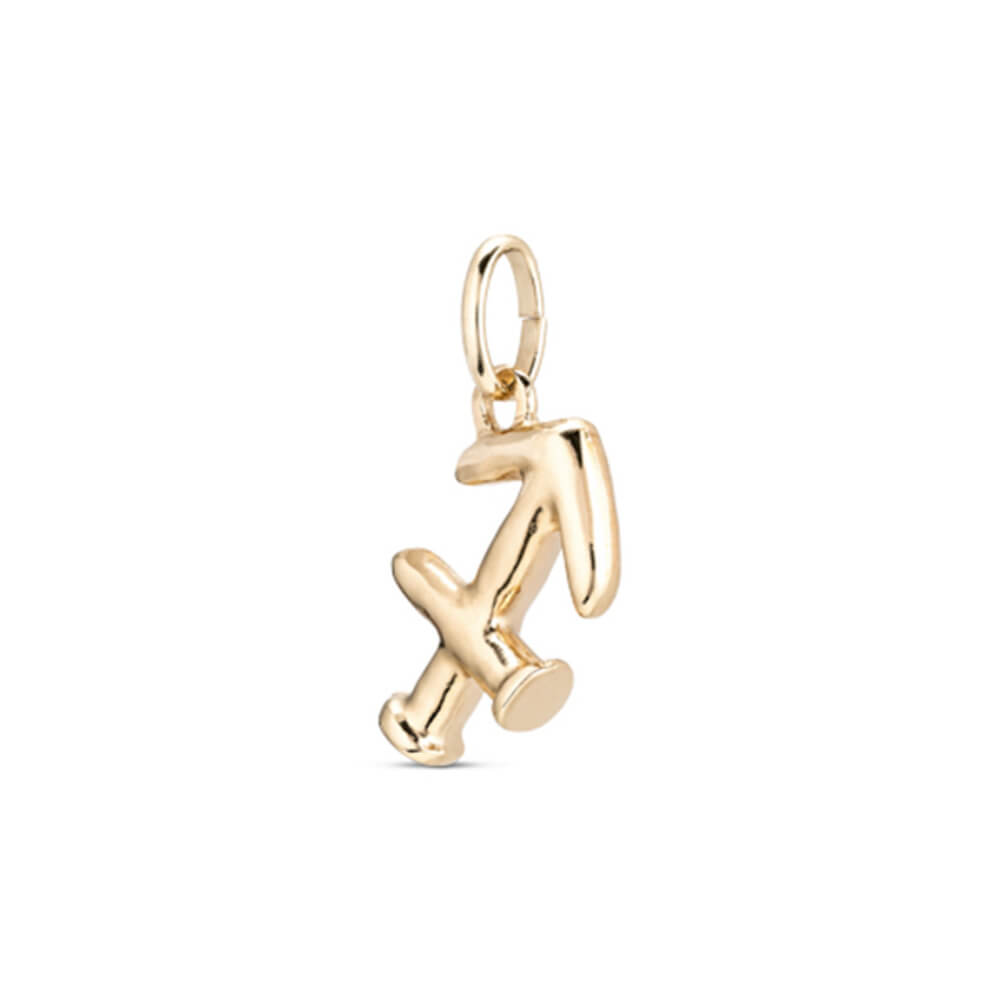 UNOde50 18K Gold - Plated Sagittarius Shaped Charm - MococoUNOde50CHA0204OROSAG0UCharms