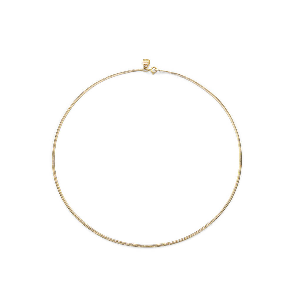 UNOde50 18K Gold - Plated Short Flat Chain - MococoUNOde50COL1973ORO0000SNecklaces