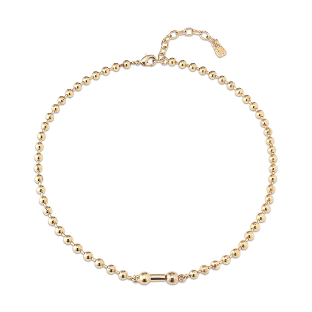 UNOde50 18K Gold-Plated Short Necklace image 2
