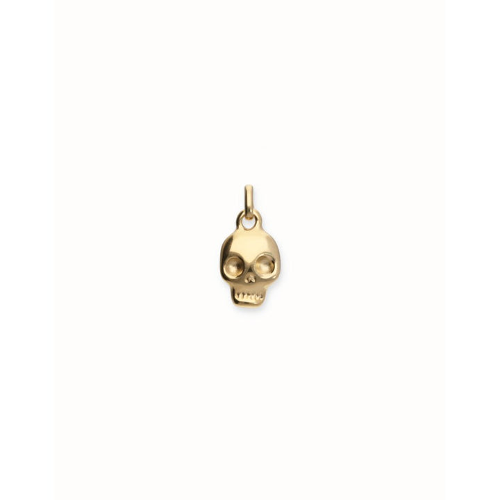 Unode50 18K Gold Plated Skull Shaped Charm - CHA0300 - MococoUNOde50CHA0300-18KCharms and Links