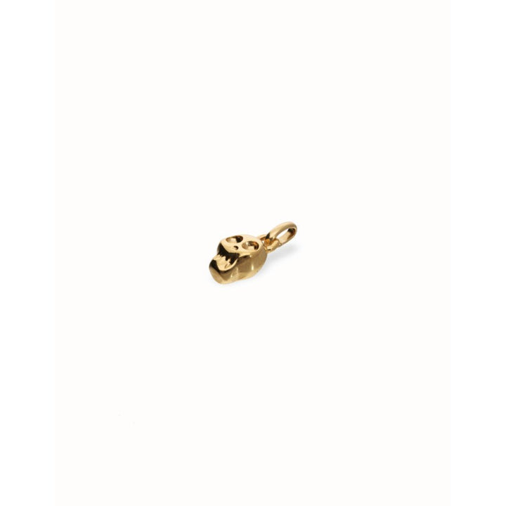 Unode50 18K Gold Plated Skull Shaped Charm - MococoUNOde50CHA0299-18KCharms