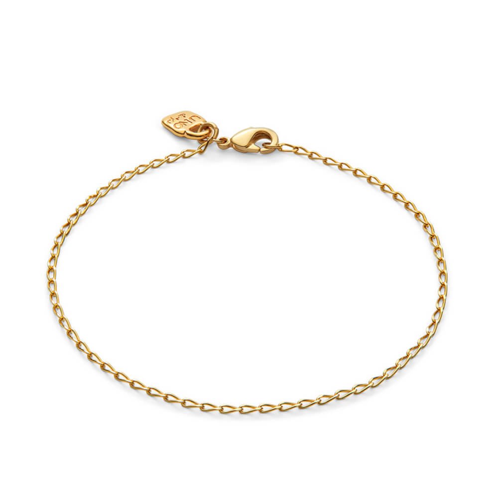 UNOde50 18K Gold - Plated Small Charm Link Bracelet - MococoUNOde50PUL2501ORO0000MBracelets