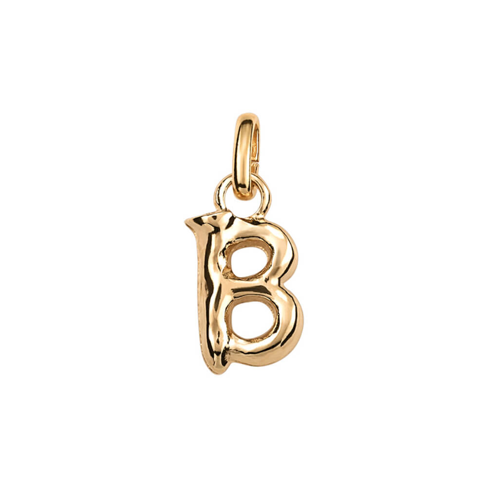UNOde50 18K Gold - Plated Small Letter B Charm - MococoUNOde50CHA0274ORO0000UCharms