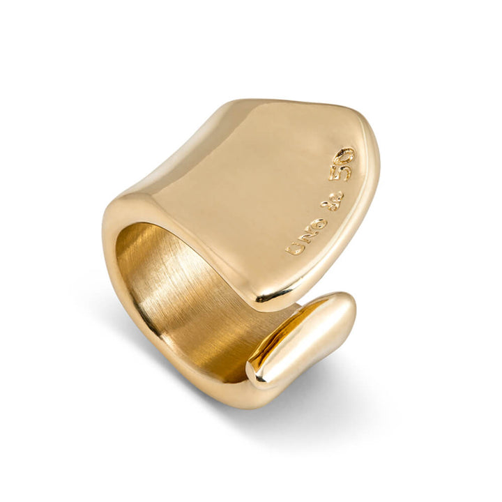 UNOde50 18K Gold - Plated Split Ring - MococoUNOde50ANI0248ORO0000LRings
