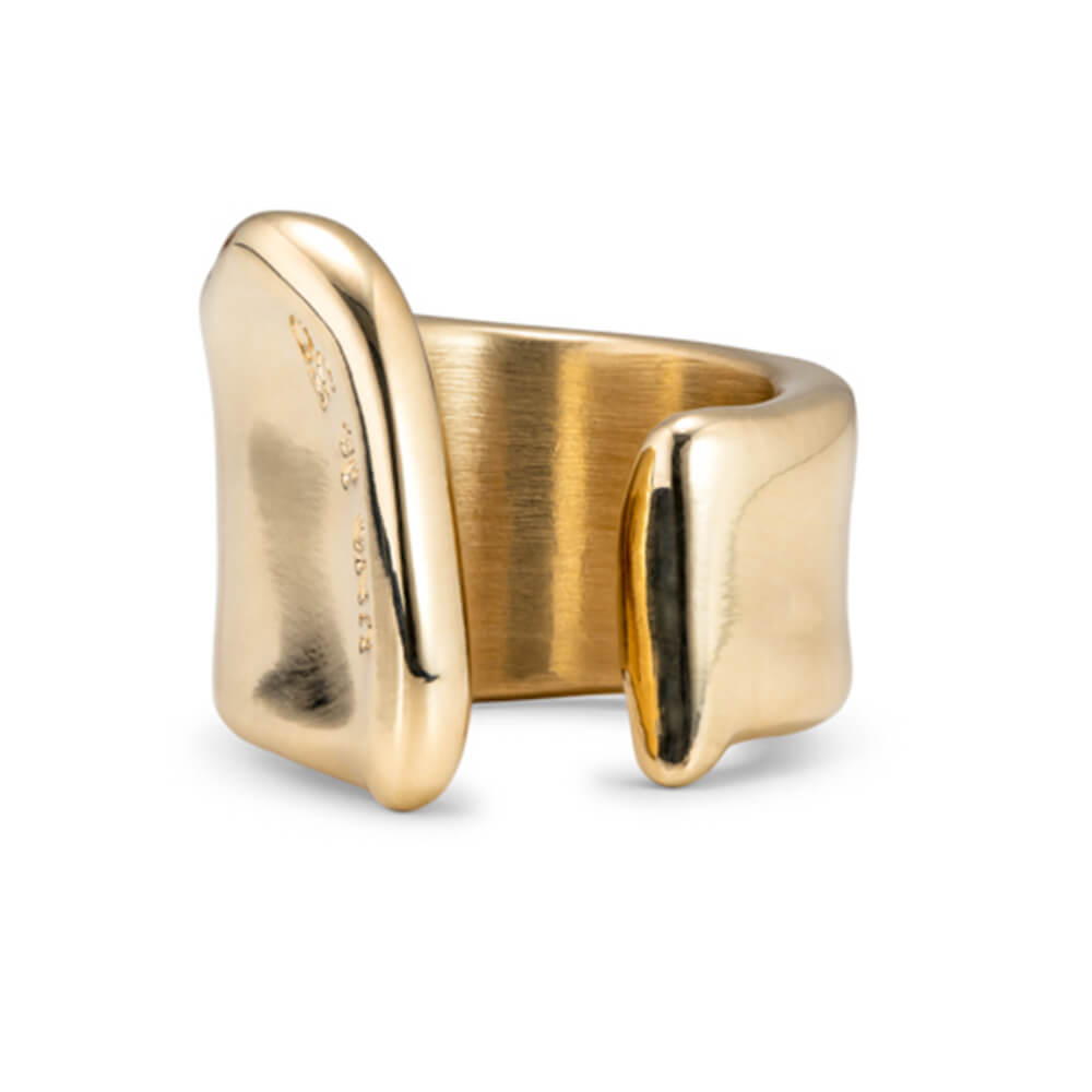 UNOde50 18K Gold - Plated Split Ring - MococoUNOde50ANI0248ORO0000LRings