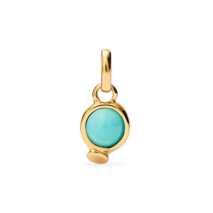 UNOde50 18K Gold - Plated Stone/Pearl Charm - MococoUNOde50Charms