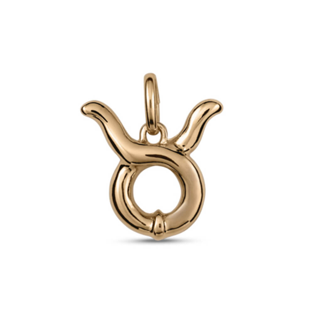 UNOde50 18K Gold - Plated Taurus Shaped Charm - MococoUNOde50CHA0197OROTAU0UCharms