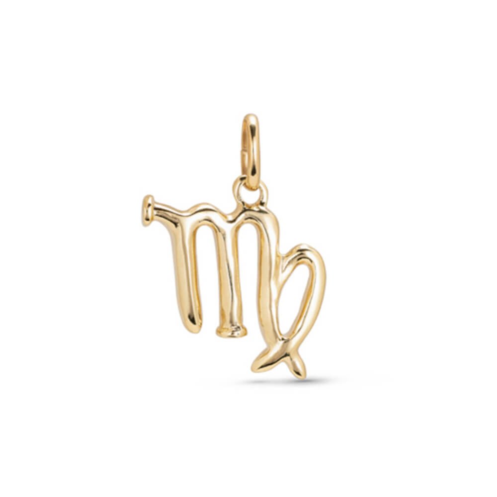 UNOde50 18K Gold - Plated Virgo Shaped Charm - MococoUNOde50CHA0201OROVIR0UCharms