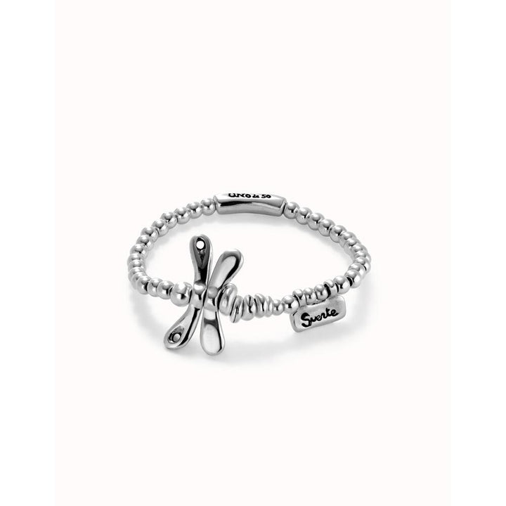 UNOde50 Elastic Bracelet With Sterling Silver - Plated Dragonfly - MococoUNOde50PUL2476MTL0000MBracelet