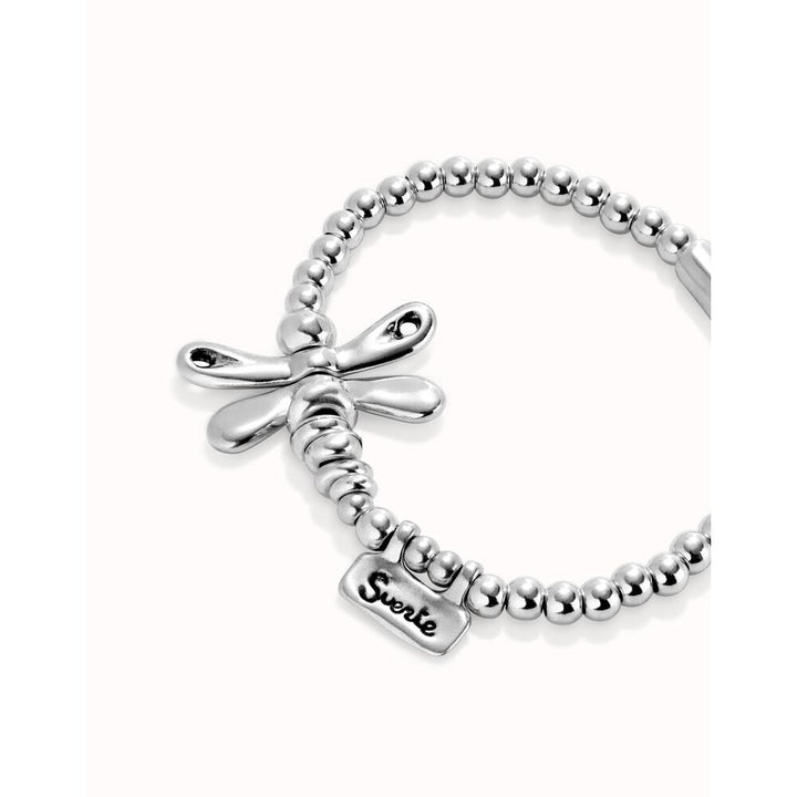 UNOde50 Elastic Bracelet With Sterling Silver - Plated Dragonfly - MococoUNOde50PUL2476MTL0000MBracelet