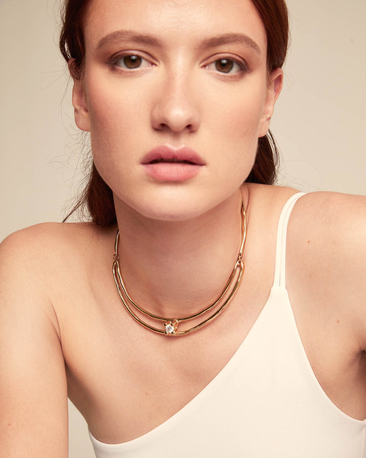 UNOde50 Gold Anima Spiritual Necklace - MococoUNOde50COL1914BLNORO0U/WEB8435302483534Necklaces