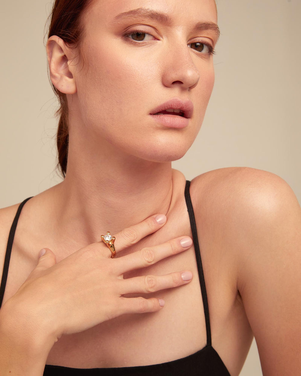 UNOde50 Gold Anima Spiritual Ring - MococoUNOde50ANI0805BLNORO12/WEB8435302482971Rings