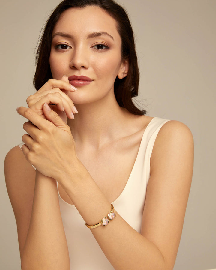 UNOde50 Gold Aura pink Charismatic Bracelet - MococoUNOde50PUL2357RSAORO0M/WEB8435302481974Bracelets