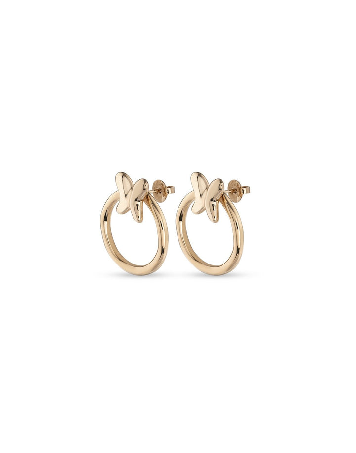 UNOde50 Gold Butterfly Effect Earrings - MococoUNOde50PEN0926ORO0000U/WEB8435302481868Earrings