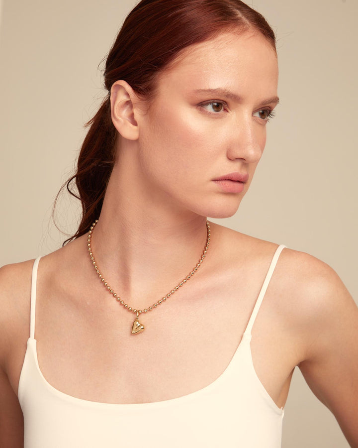 UNOde50 Gold Charm Heart Beloved Charm - MococoUNOde50CHA0244ORO0000U/WEB8435302483381Charms & Pendants