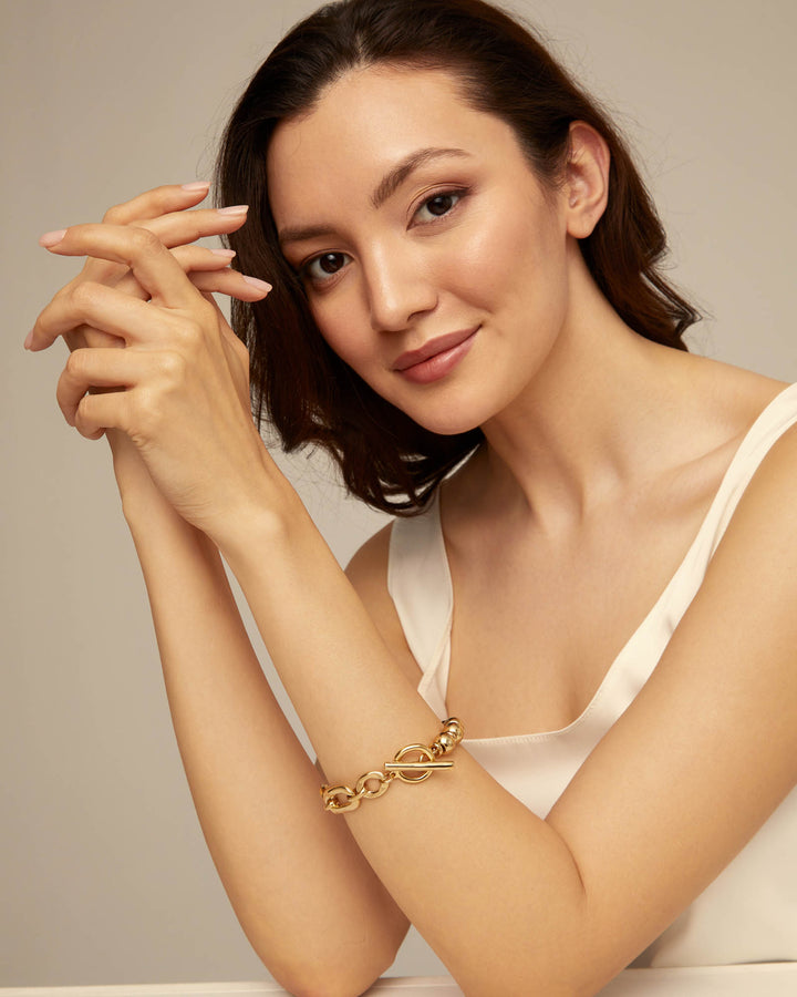 UNOde50 Gold Cheerful Joyful Bracelet - MococoUNOde50PUL2360ORO0000M/WEB8435302482018Bracelets
