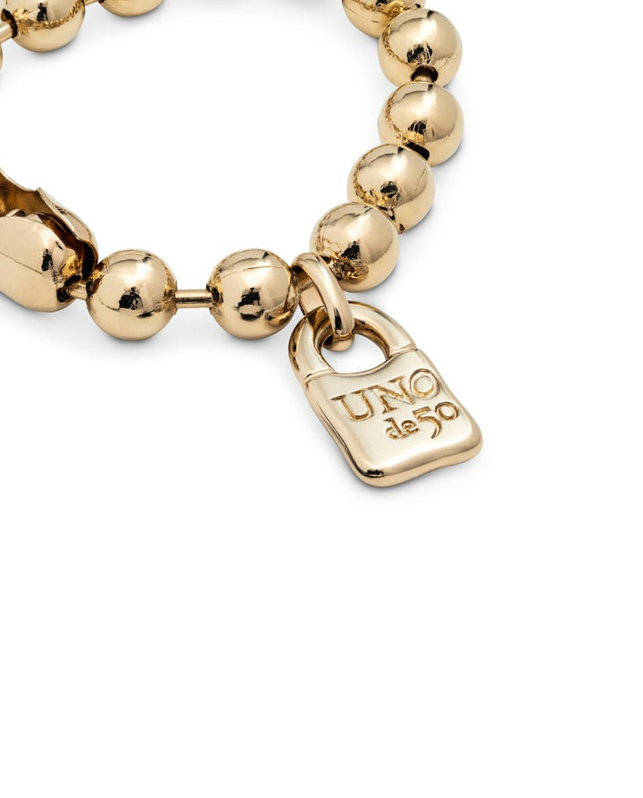 UNOde50 Gold Copito De Nieve Bracelet - MococoUNOde50PUL1215ORO0000M/WEB8435302457023Bracelets