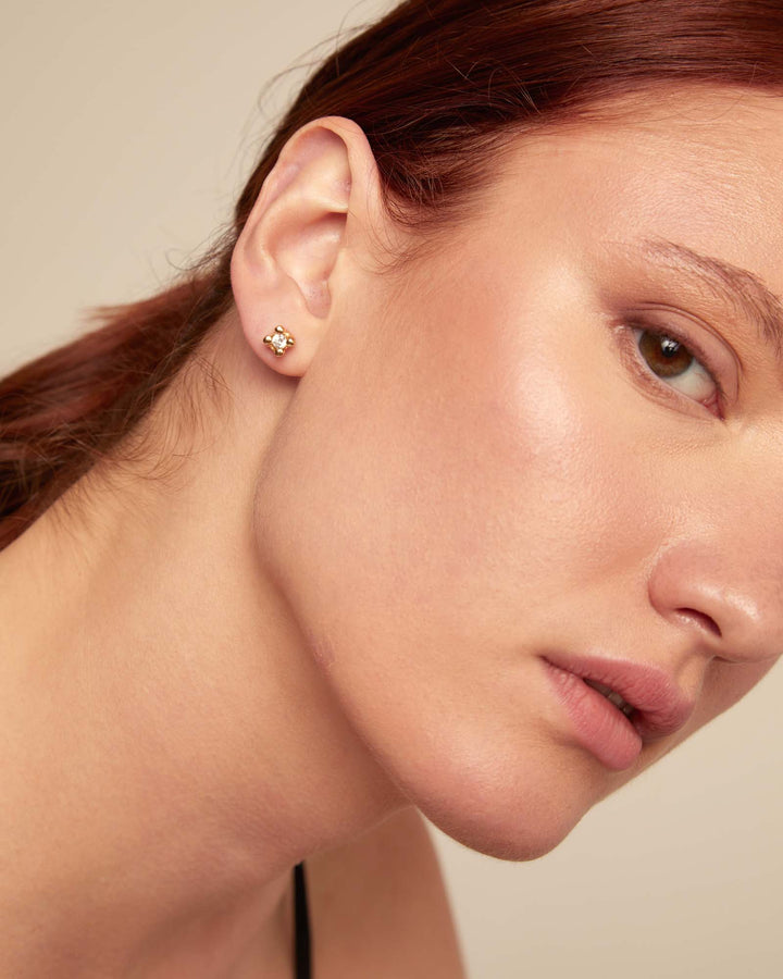 UNOde50 Gold Cosmos Spiritual Earrings - MococoUNOde50PEN0951BLNORO0U/WEB8435302483701Earrings